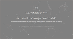 Desktop Screenshot of hotel-flaemingsthaler-hof.de